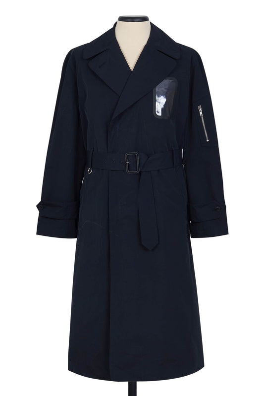 MILITARY TRENCH COAT